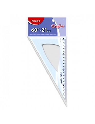 ESCUADRA MAPED GRAPHIC 21CM 60º